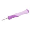 Thread Remover Purple Ergonomic Round Design Safety Clean Cover Comfortable Hand Feel Sewing Seam Remover