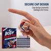 World Cup Body Paint Pens, Gentle Formula Smooth Graffiti, Portable Body Art Markers, 12 Colors Set