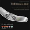 1/2PCS Stainless Steel Curved Garlic Press Mincer Manual Ginger Crusher Masher Multifunction Shredder Kitchen Fruit Vegetable
