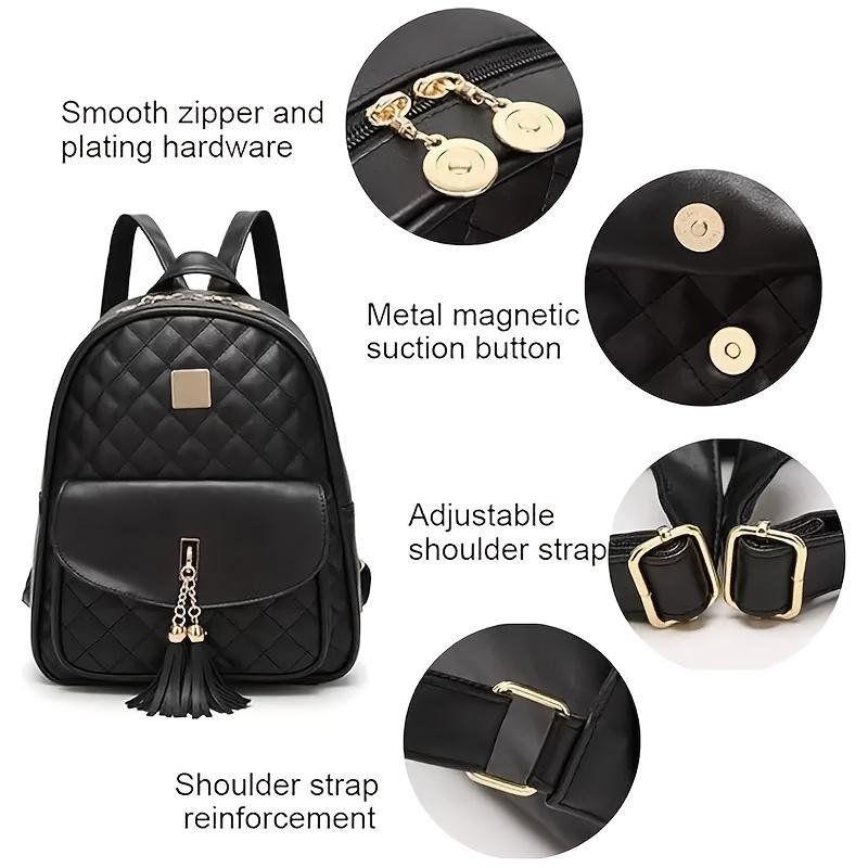 Damenmode Rucksack mit großer Kapazität für den Alltag