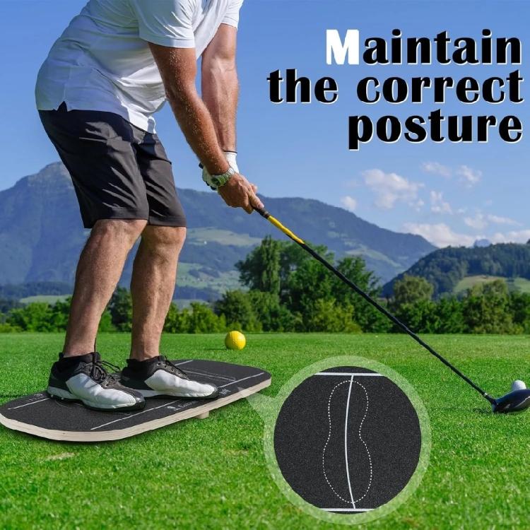 Practical Golf Swing Weight Transition Device with Stable Base Golf Exercise Equipment Suitable for Indoor Outdoor Use