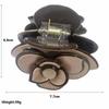 New Large Camellia Hair Clip Ponytail Hair Clip Small Fragrance Adult Lady Wild Flower Headdress