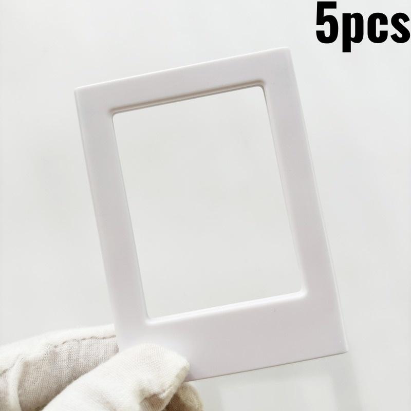 3 Inch Magnetic Photo Frames for Fujifilm Instax Mini Film Papers Double Sided Fridge Picture Frame Magnets Artwork Frames