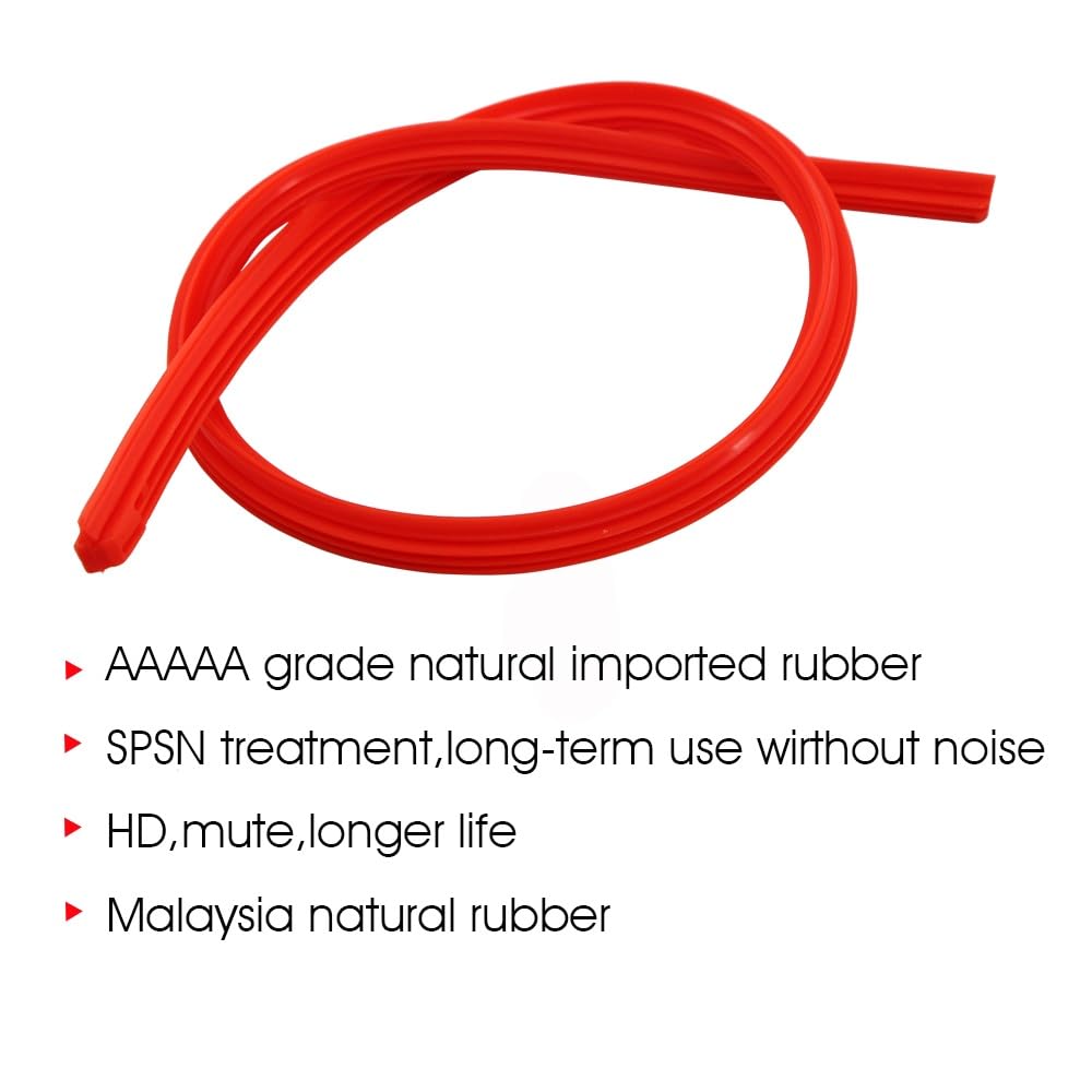 OEM Quality 2pcs Red Car Wiper Blade Hybrid Type Wiper