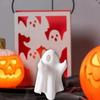 Resin Halloween Ghost Figurine Light Cartoon Atmosphere Lamp Ghost Sculpture Lantern  Party
