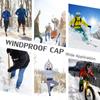 Ski Cap with Ear Covers Cycling Helmet Liner Winter Water Hat for Outdoor Sports Running Skiing Motorcycling