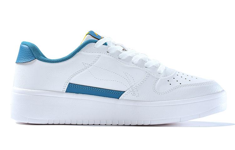 Li Ning Sports Fashion Collection Textile, Synthetic Leather Cushioning Abrasion Resistant Breathable Low Top AGCQ455-5
