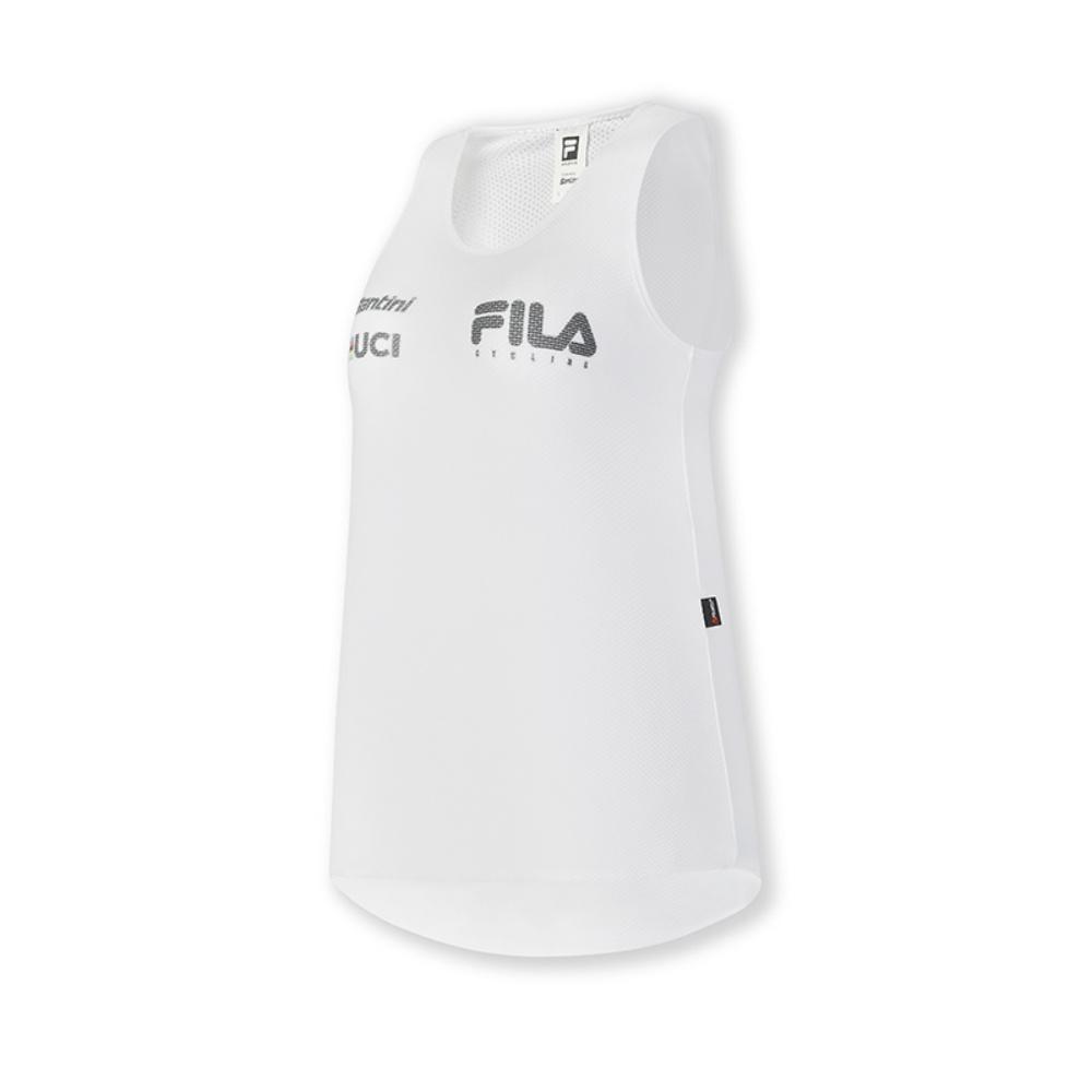 FILA Cycling Fashion Casual Versatile Sleeveless Top Women tops White A11W528112FWT