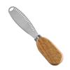 Stainless Steel Cutlery Set: Butter Scraper, Spatula, Bread & Jam Knife, Cheese Knife with Rubberwood Handle