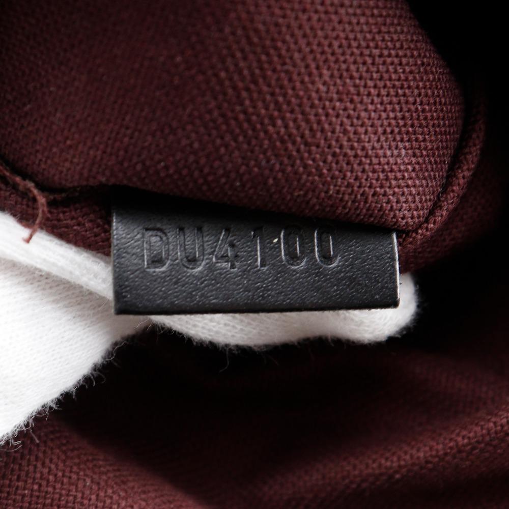 Louis Vuitton Kitan Tote Bag M40388 Monogram Macasa 2WAYShoulder Brown / Black Monogram Canvas Unisex Used