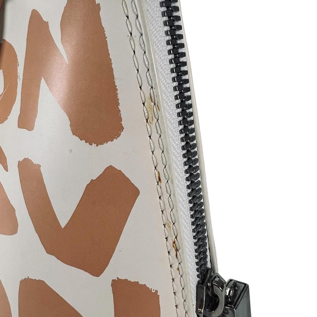 Louis Vuitton Stephen Sprouse Alma MM Handbag Leather Beige Women M92180 Used
