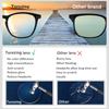 TUREZING 4 Pairs Presbyopia Eyeglasses Stylish Printed Pattern with Spring Hinges for Gentlemen Women Cheap Presbyopia Oval Clear Lenses