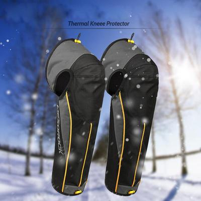 1 Pair Motorcycle Knee Pads Motorcycle Adjustable Strap Windproof Winter Warmer Knee Protector