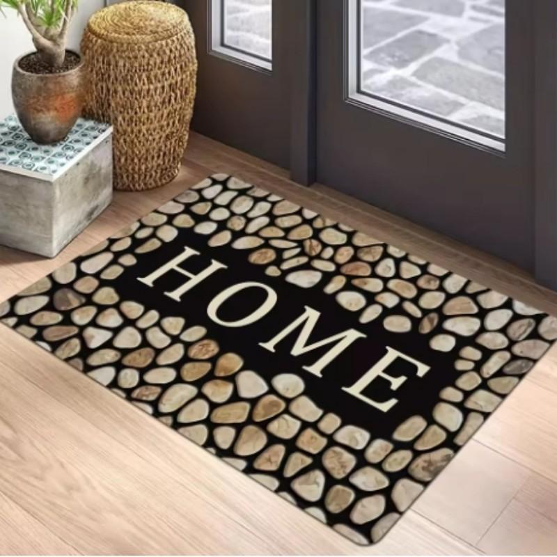 Geometrisches Muster Eingang Willkommensmatte Badezimmer Rutschfeste Bodenmatte Wohnzimmer Flur Teppich Heimdekoration
