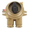 Marine Brass Junction Box with Switch HH2023 10A Excellent Electrical Conductivity IP56 Protection