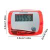 Steps Counter Step Counter For Walking Daily Target Monitor Digital LCD Pedometer For Senior Travel Hiking Outdoor Sport