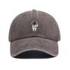 Personalisierbare Astronaut Vintage Gewaschene Baumwoll-Baseballkappe Verstellbare Abgenutzte Trucker-Kappe für Männer Frauen Weltraumforschungskappe