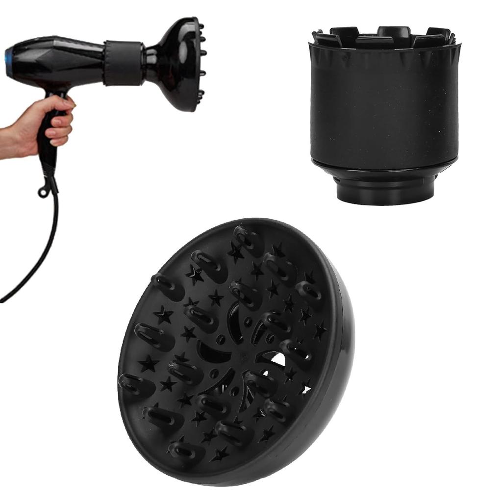 Universal Hair Diffuser, Professional Diffuser Hair Dryer Attachment for 2.75 inch Blow Dryer and Volumizing, Diffuser Attachment for Hair Dryer,