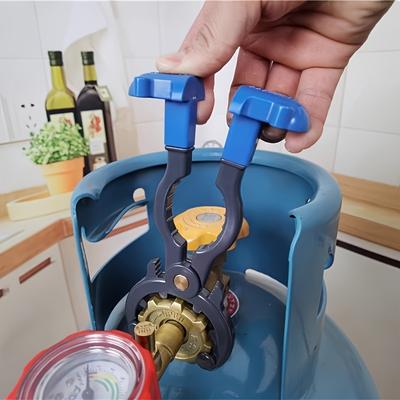 1pc Special Wrench for Relief Valve of Gas Tank Natural Liquefied Gas Removal Pliers Tighten and Loosen Tool Relief Valve Wrench