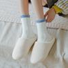 Winter Women's Twist Coral Fleece In The Tube Wild Warm Floor Socks Adult Socks