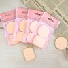 2Pcs/Set Powder Puffs Soft Wet Puff Beauty Use Sponge Cosmetic Dry Dual Tool for Girl