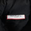 MAX&CO Down Coat 38 Black Hoodie Women Used
