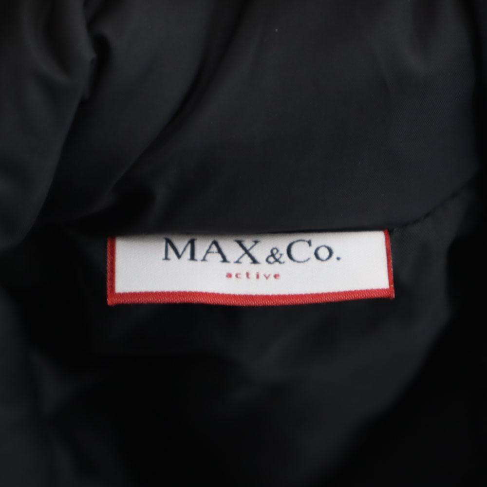 MAX&CO down coat 38 black Hoodie Women Used