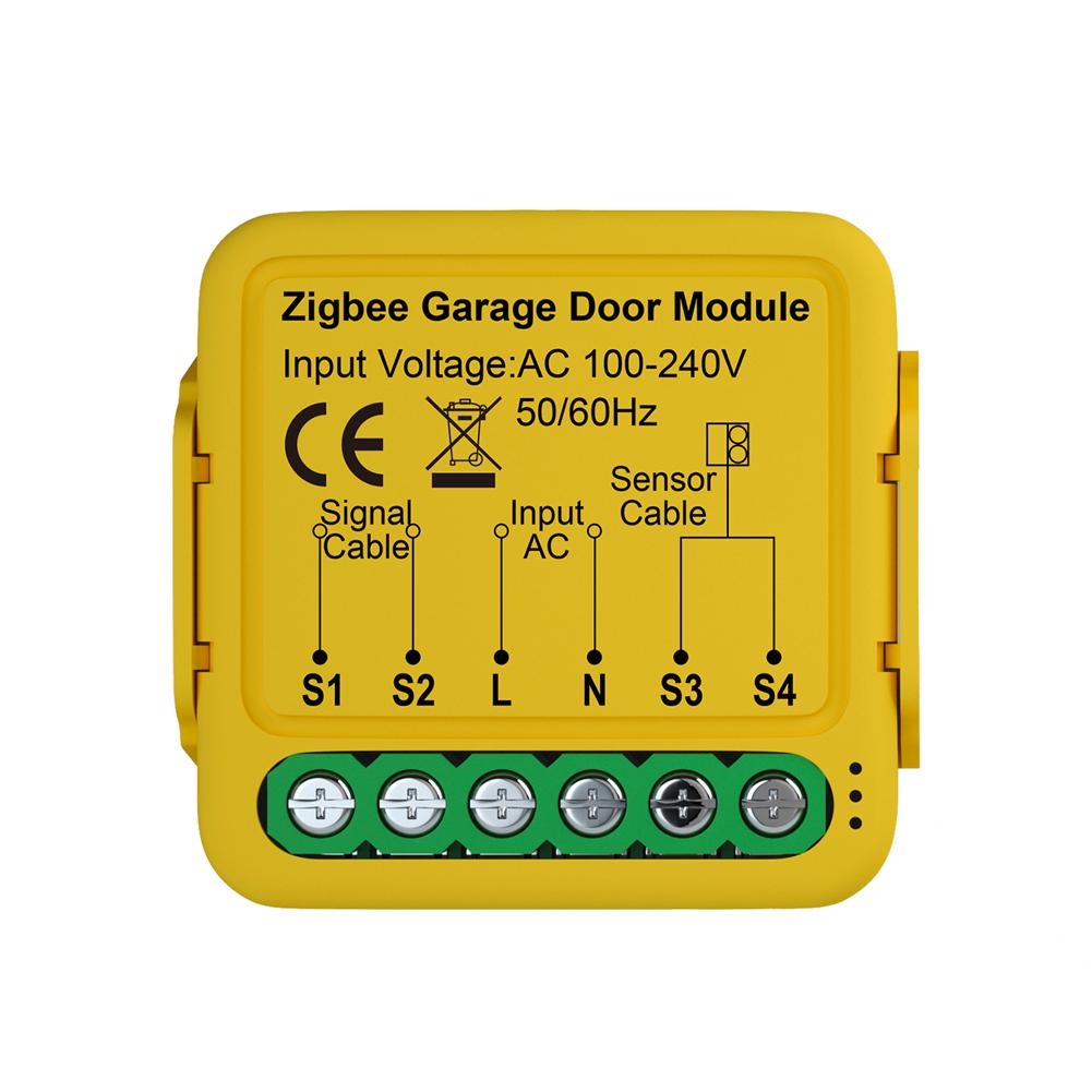 Tuya ZigBee Gate Opener Intelligent Garage Door Controller Module Mobilephone Remote Tuya APP Control Compatible with