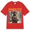 Bobrito Bandito Lustiges Italienisches Gehirnfäule Meme Grafik Mode Design T-Shirt Unisex Damen Harajuku T-Shirts Freizeit Baumwoll-T-Shirts