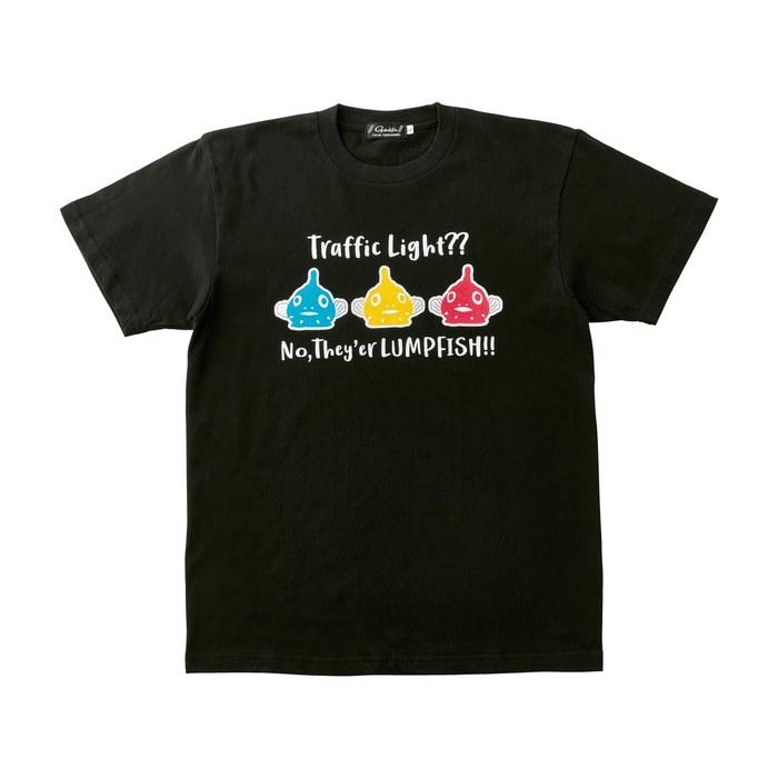 [Gamakatsu] T-Shirt (Dangouo) GM3743 Black LL