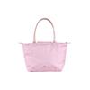 New LONGCHAMP Le Pliage Polyamide Canvas Fabric Canvas Bag Dumpling Bag One Shoulder Handbag Medium Size Women's Pink 2605619P36