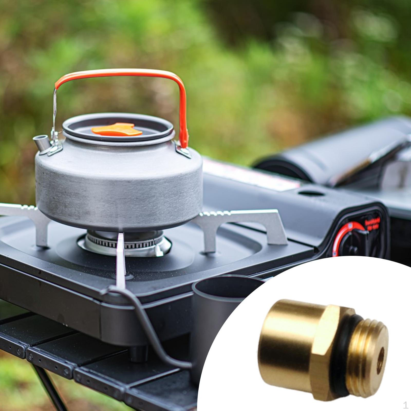 

Cassette Gas Adapter Tank Sturdy Lightweight Accessories for Camping Hiking Barbecue