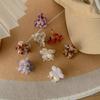 Korean Cute Acetate Flower Hair Clip for Women - French Style Simple Bangs & Half Ponytail Accessory