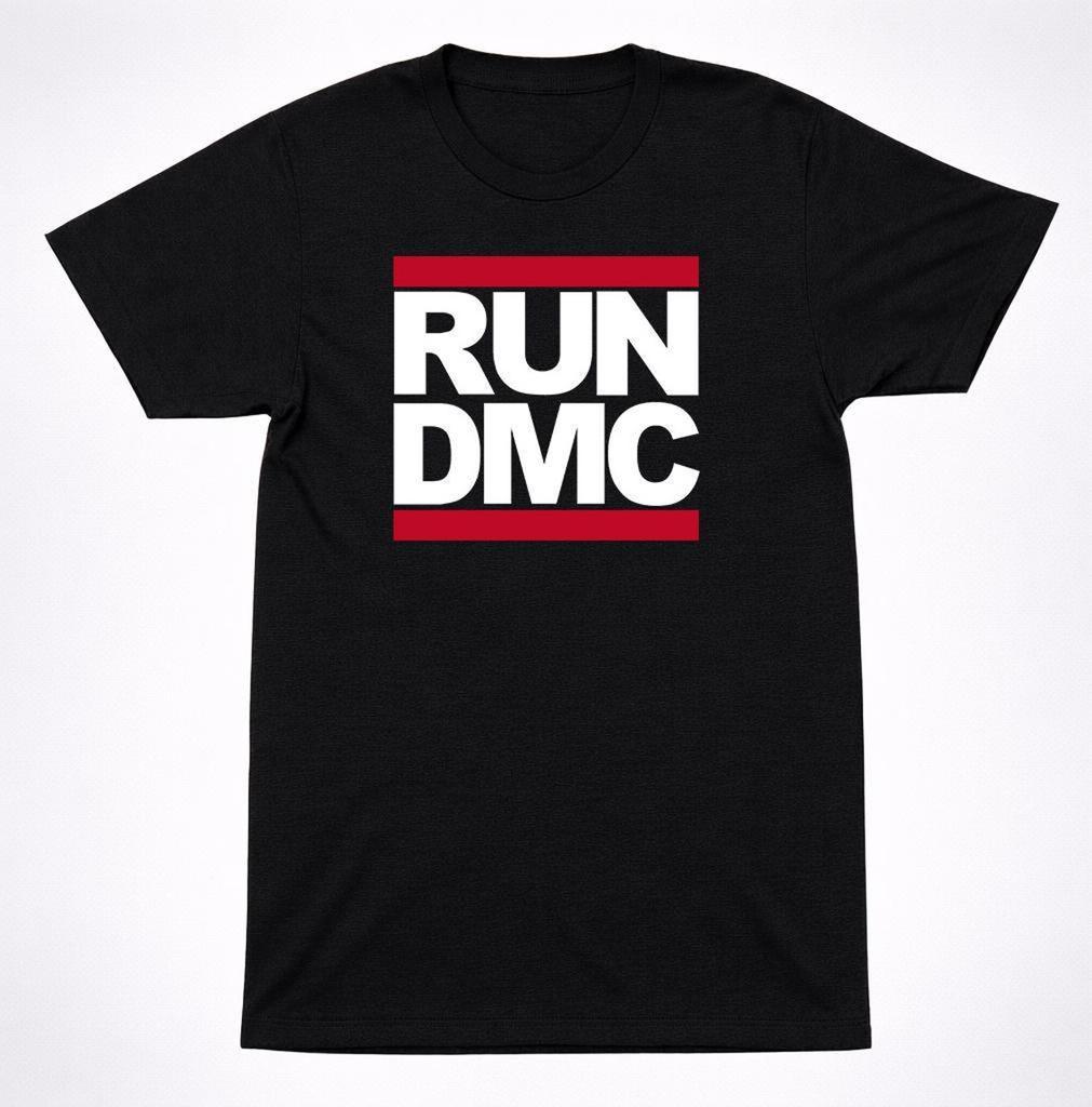 Run DMC Shirt Hip Hop Rap Legend Classic Logo 80s 90s Old School Rap Shirt