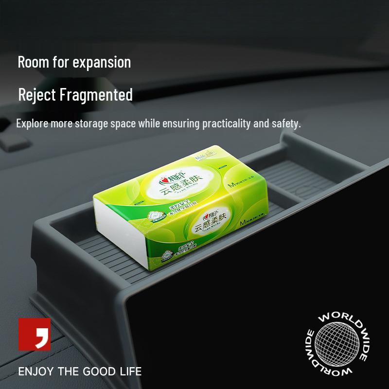 BAIC Alpha T5 Car Interior Mods: Console Organizer & Screen Storage Box – 26 Compatible Models