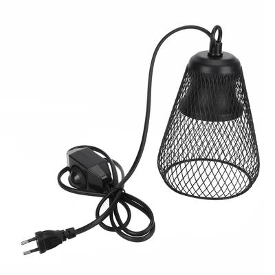 E27 Reptile AntiScald Lampenschirm Heizlichtschutz Hängende Sonnenlampenschutz