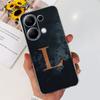 Letter Cass For Cover Xiaomi Poco M6 Pro 4G Phone Shell Mask For Xiaomi Redmi Note 13 Pro 4G Bumper Etui Coque Soft Clear TPU