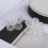 Girls Women Korean Style Transparent Flower Earrings Party Shopping Ear Studs