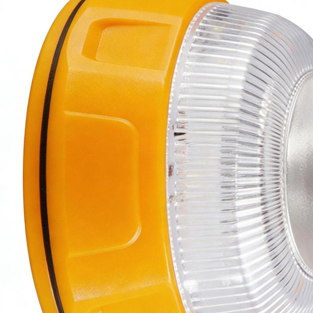 1pc Beacon Lights For Trucks LED Magnetic Double-Mode Auto Accessories With Battery Bright Strobe Light For Trailer Tow Service