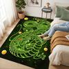 Custom Name Green Dragon Carpet Rug for Bedroom Living Room Home Sofa Decoration,Playroom Sofa Office Home Decor Game Large Decor Floor Mat