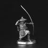 Metal Skeleton Archer Ghost Samurai Mini Tabletop Game Figurine Car Interior Decor Desktop Ornament Collectible Model Toy Gift