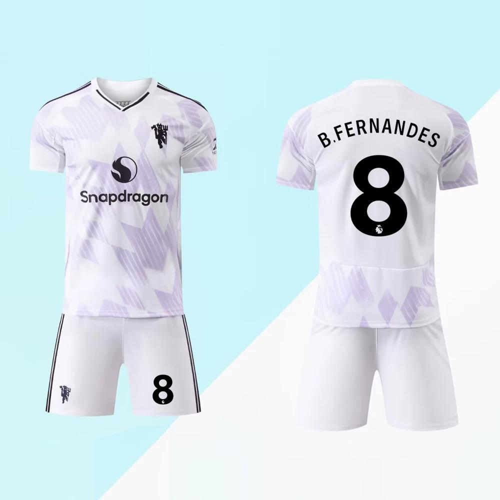 

25/26 Man Utd White No.8 Fan Jersey 16