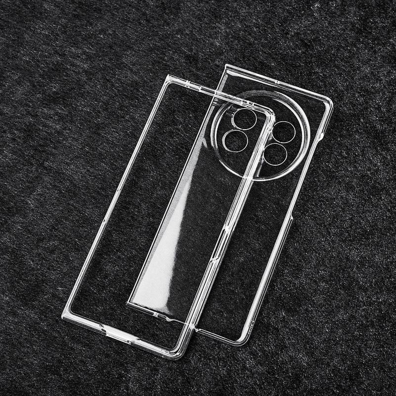 Hard Transparent Phone Case For VIVO X Fold5 x fold 3 Pro X Fold3 2 Lens Protects Back Cover