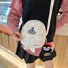 Kawaii Penguin Plush Crossbody Bag Adorable Animal Shoulder Bag Casual Soft Seal Backpack  Children
