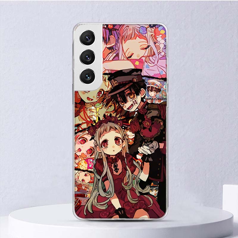 Anime Toilet Bound Hanako Kun Soft Case For Samsung Galaxy M12 M21 M30S M31 M32 M51 M52 Phone Cover Note 8 9 10 + 20 Ultra J4 J6