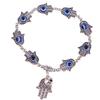 European & American Fashion: Simple Cool Hip-Hop Devil’s Eye Palm Bracelet for Women