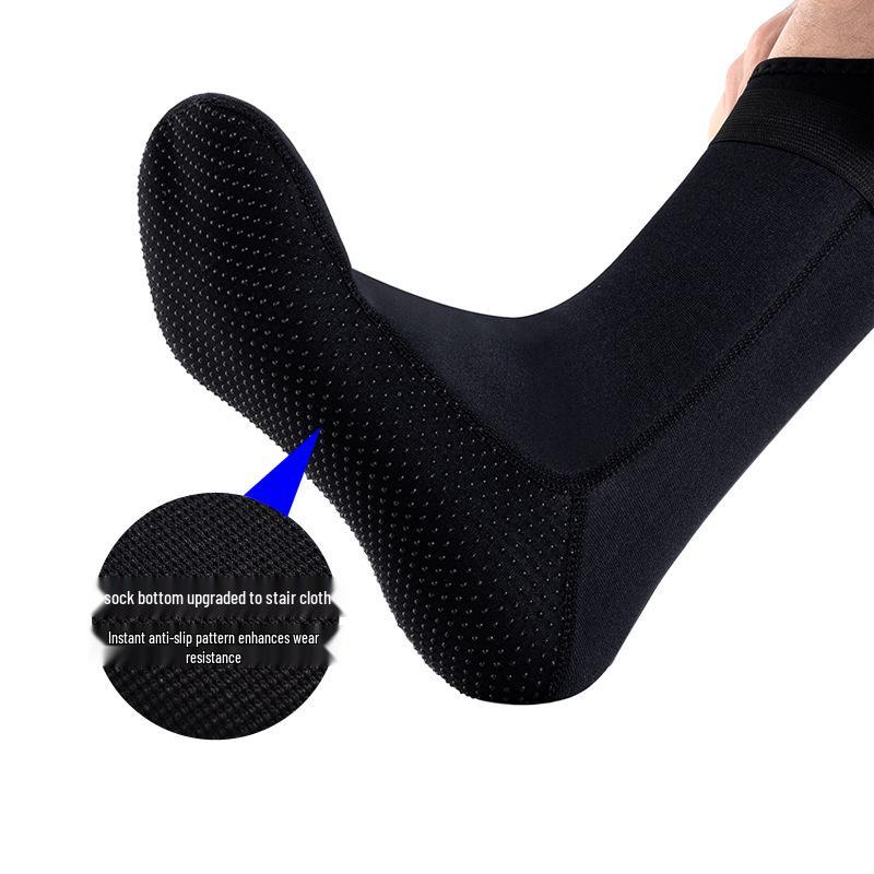 5MM Warme Tauchsocken - Rutschfest, Verschleißfest, Sanddicht, Ideal zum Schwimmen, Schnorcheln und für den Strand.