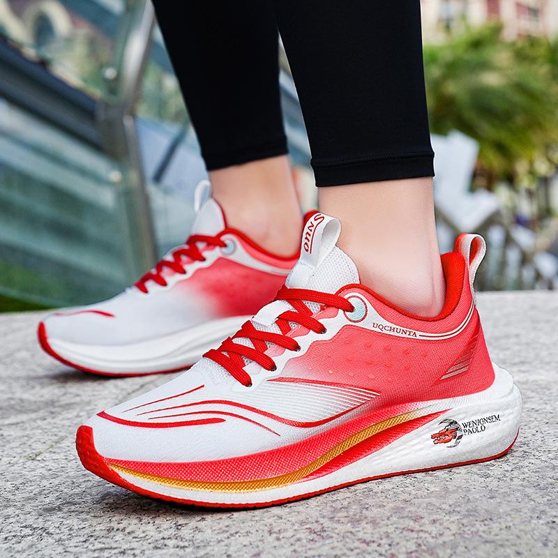 

Chitu 7 Pro Carbon Plate Running Shoes - Unisex Lightweight Shock Absorption Sport & Casual Sneakers 43