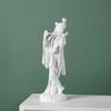 10Inch Krishna Statue Hindu God of Love Resins Sculpture Figurine Ornament for Home Temple Altar Desk Book Shelf Decors