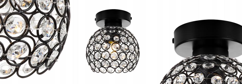 LOFT CEILING LAMP CRYSTAL BALL LED
